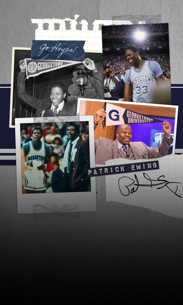 Patrick Ewing vows to rebuild Georgetown: 'I'm not a quitter'